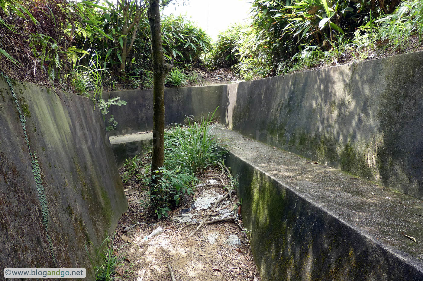 Shing Mun Redoubt - Regent Street Trench